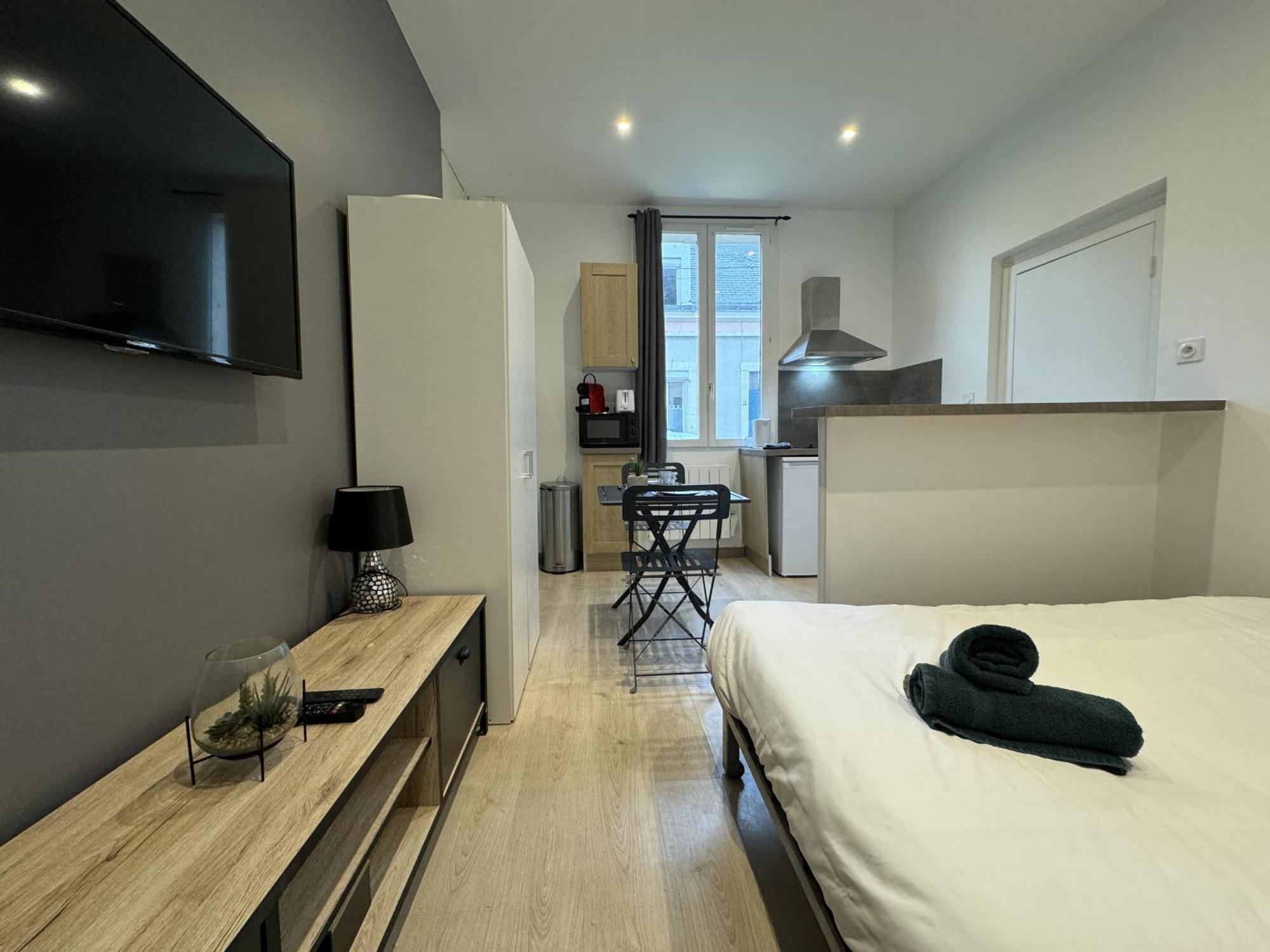 Ferienwohnung Rive Droite - Riviere Sarthe - 2 Pers - Reve Au Mans Le Mans Exterior foto